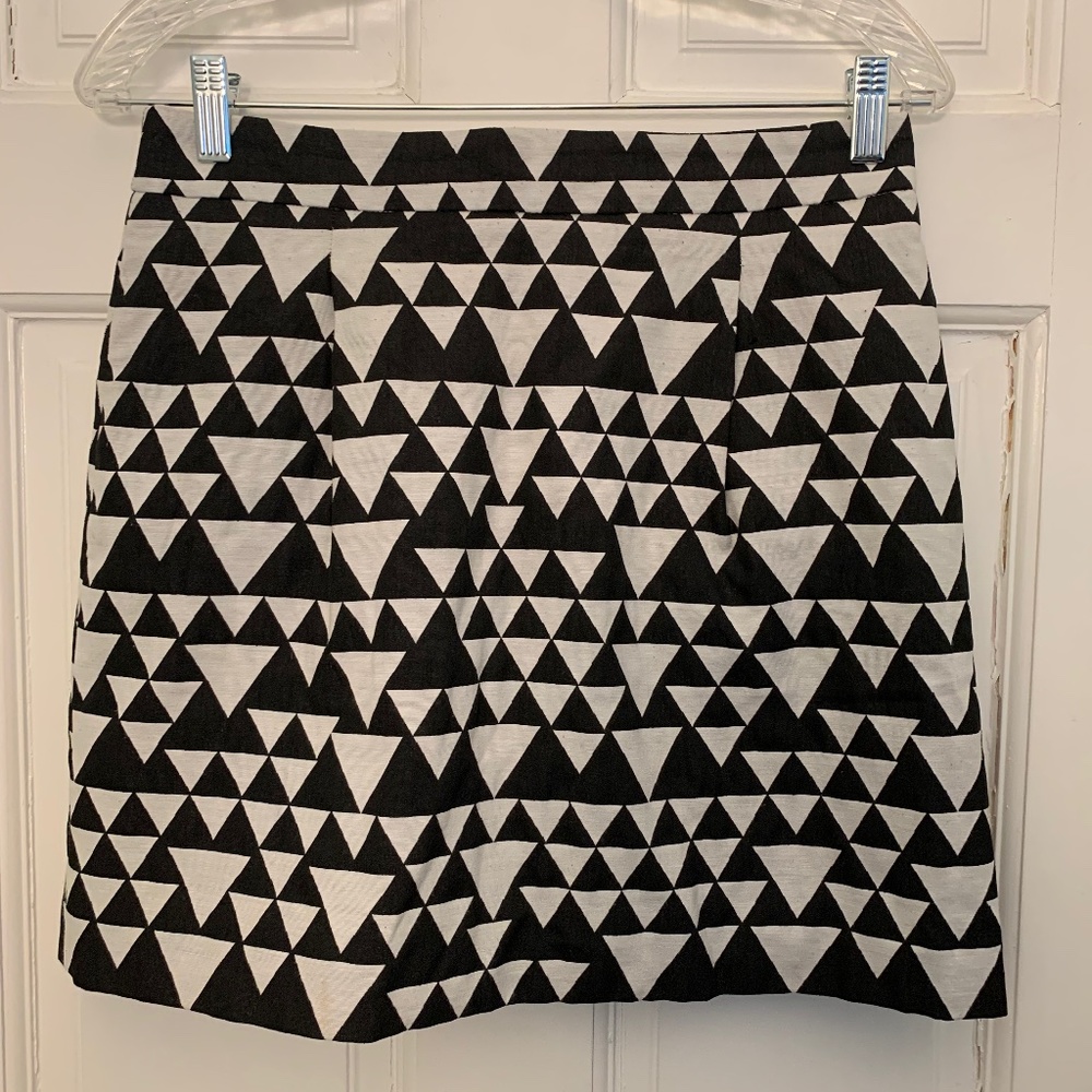J Crew Patterned Skirt
